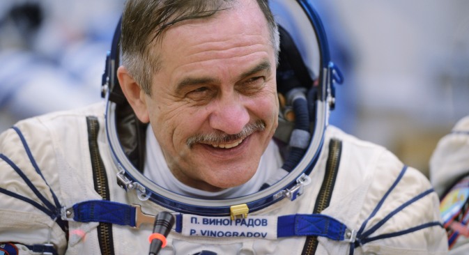 Il cosmonauta russo Pavel Vinogradov (Foto: Ramil Sitdikov / RIA Novosti)